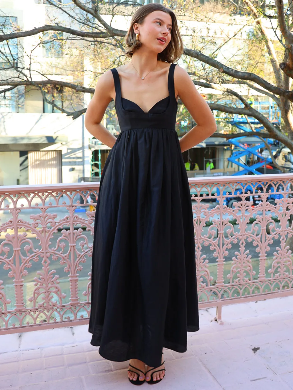 Acler Sandgate Midi Dress in^ Bump Friendly | Formal