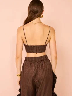 Alemais Helix Crop Top in^ Party