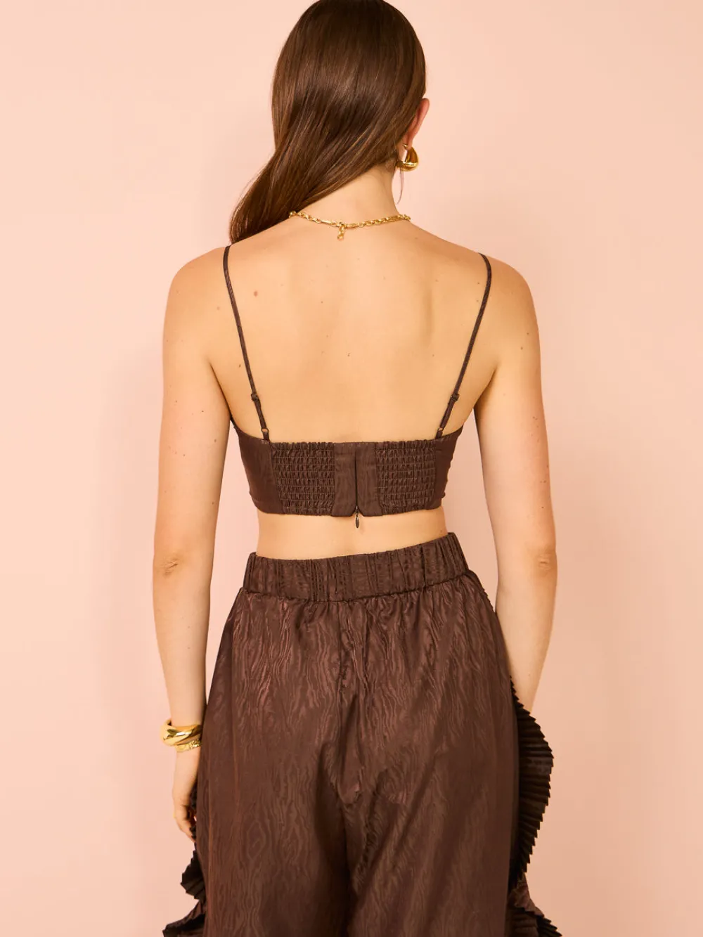 Alemais Helix Crop Top in^ Party