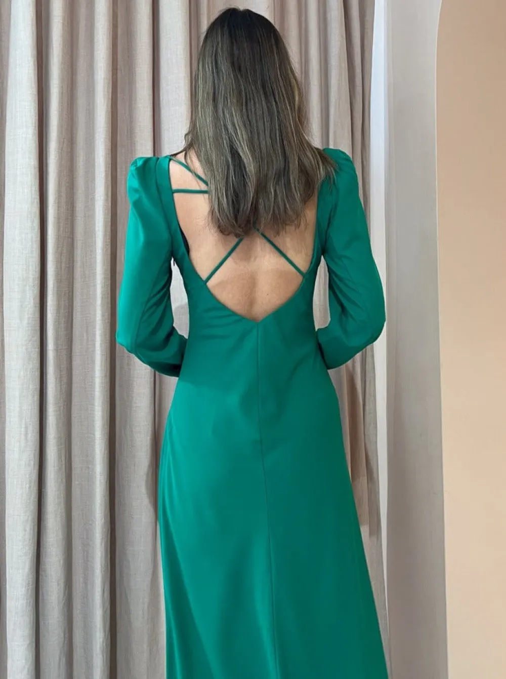 By Johnny Olivia Strap Back Maxi in^ Midi | Maxi & Gown