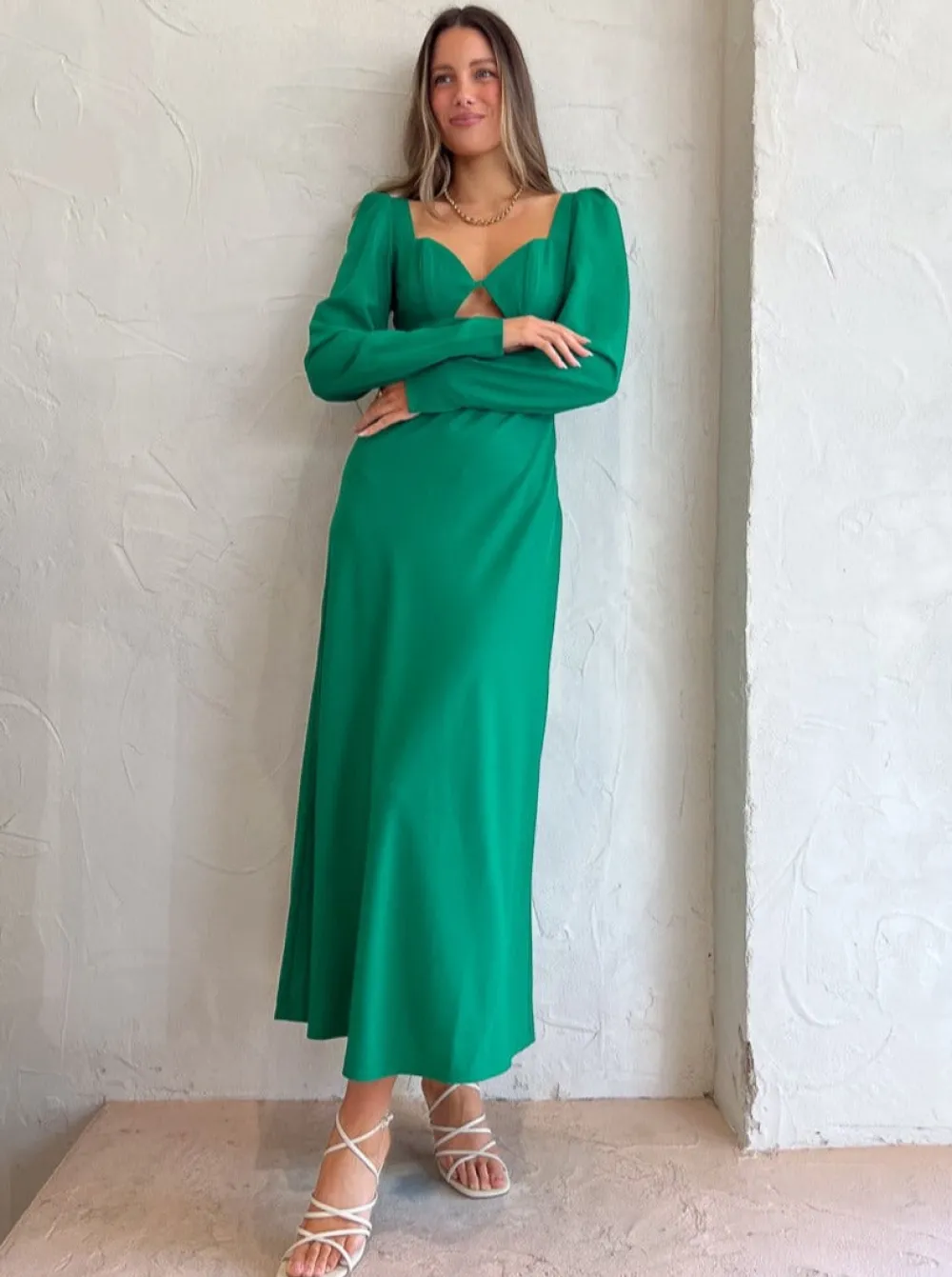 By Johnny Olivia Strap Back Maxi in^ Midi | Maxi & Gown