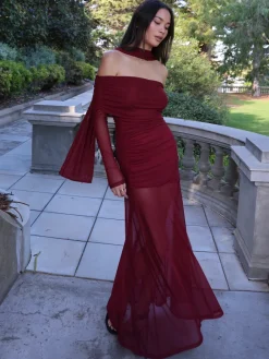 By Nicola Belle Maxi Dress in^ Bump Friendly | Formal