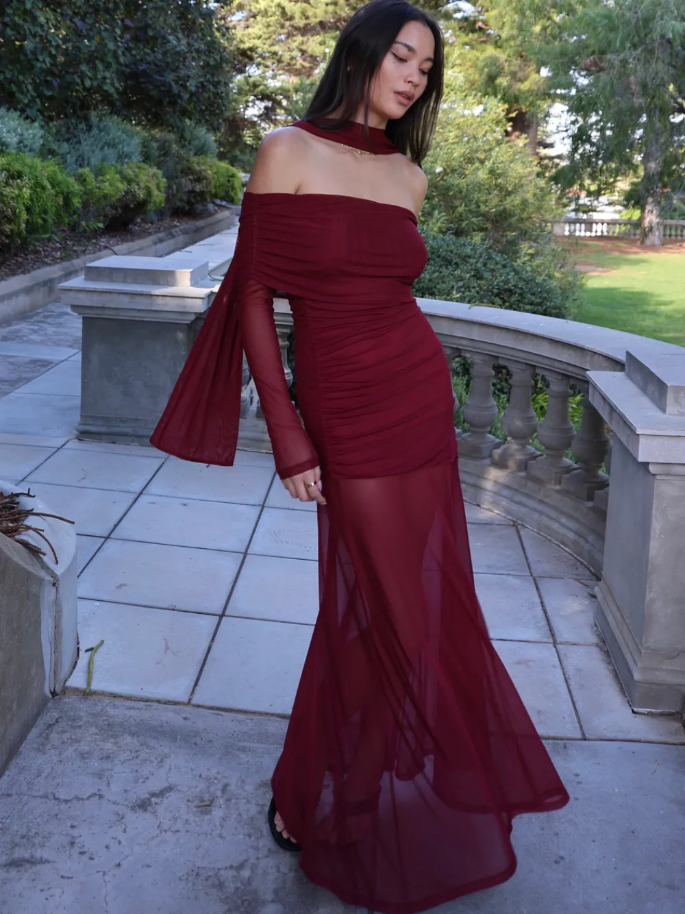 By Nicola Belle Maxi Dress in^ Bump Friendly | Formal