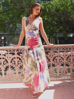 By Nicola Bowie Maxi Dress in^ Bump Friendly | Formal