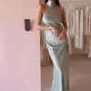 By Nicola Esme Halter Maxi Dress in^ Formal | Black Tie