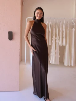 By Nicola Esme Maxi Dress in^ Bridesmaid | Black Tie