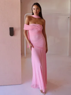 By Nicola Fiesta Off Shoulder Dress in^ Formal | Wedding Guest
