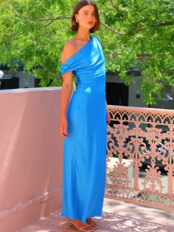 By Nicola Hailey One Shoulder Maxi Dress in^ Party | Formal