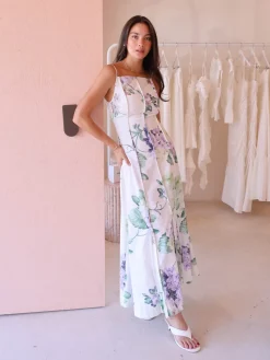 By Nicola Lagoon Maxi Dress in^ Party | Black Tie