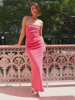 By Nicola Naomi Strapless Dress in^ Bridesmaid | Formal