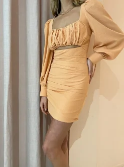 By Nicola Romantica L/S Mini Dress in^ Mini
