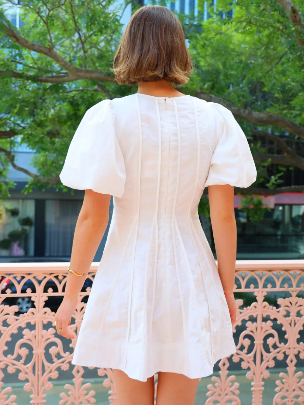 By Nicola Sea Loving S/S Mini Dress in^ White Edit | Mini