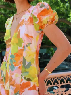 By Nicola S/S Wavy Maxi Dress in^ Party | Wedding Guest