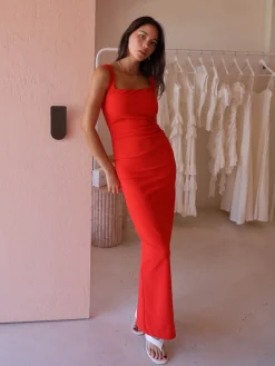 By Nicola Theo Squareneck Dress in^ Party | Formal