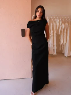 By Nicola Vivian Crepe Maxi Dress in^ Bridesmaid | Party