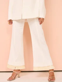 Clea Park Trouser in^ Bride To Be