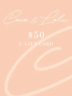 Coco & Lola E-Gift Voucher $50^ Formal