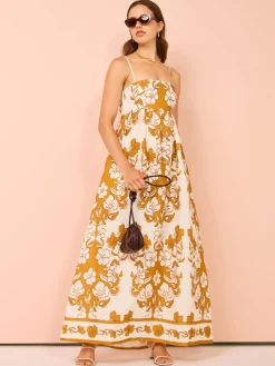 Hansen and Gretel Hansen & Gretel Akacia Dress in^ Bump Friendly | Midi