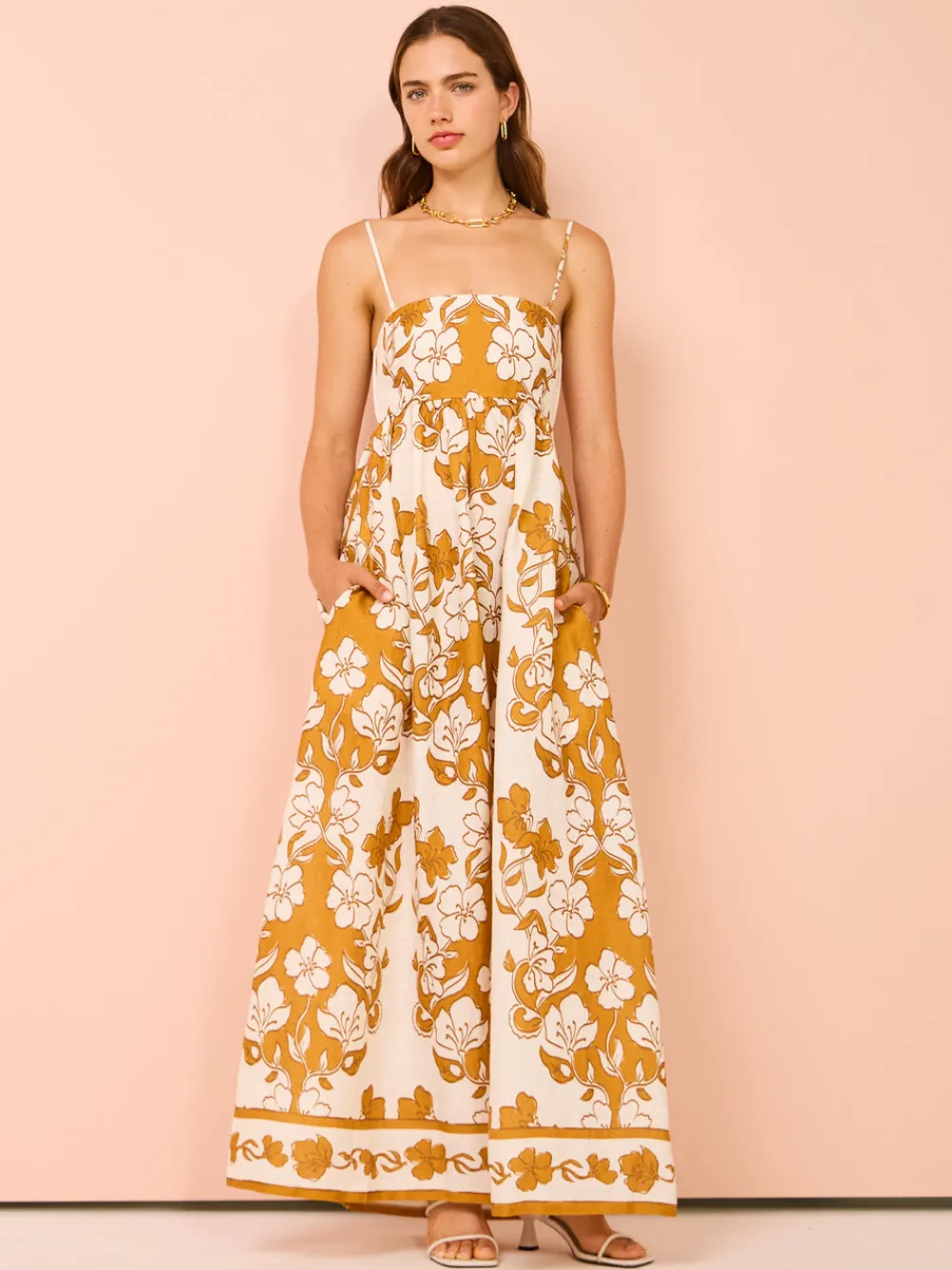 Hansen and Gretel Hansen & Gretel Akacia Dress in^ Bump Friendly | Midi