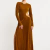 Hansen and Gretel Cortina Velvet Maxi Dress in^ Midi | Maxi & Gown