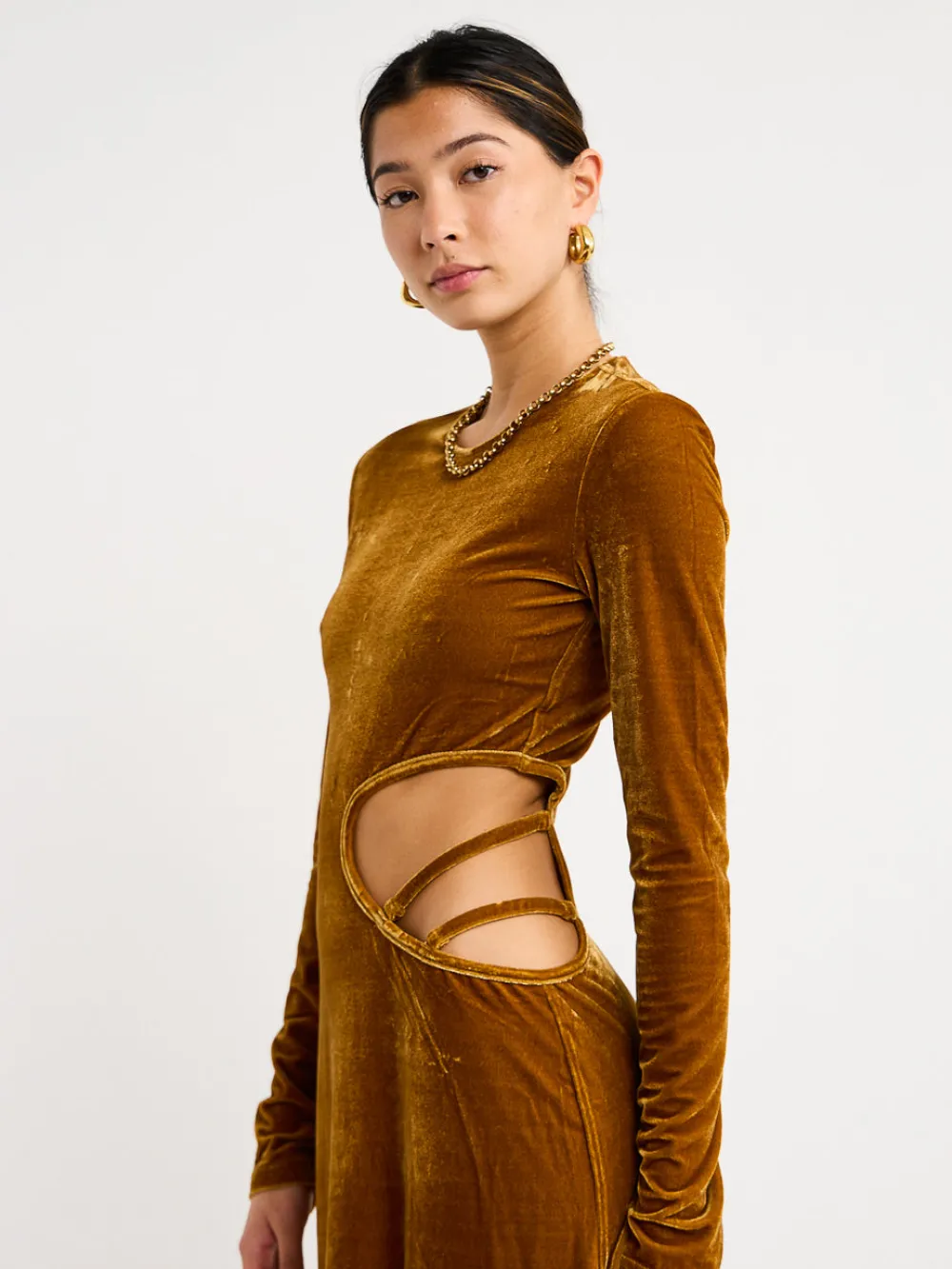 Hansen and Gretel Cortina Velvet Maxi Dress in^ Midi | Maxi & Gown