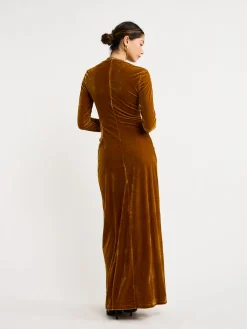 Hansen and Gretel Cortina Velvet Maxi Dress in^ Midi | Maxi & Gown