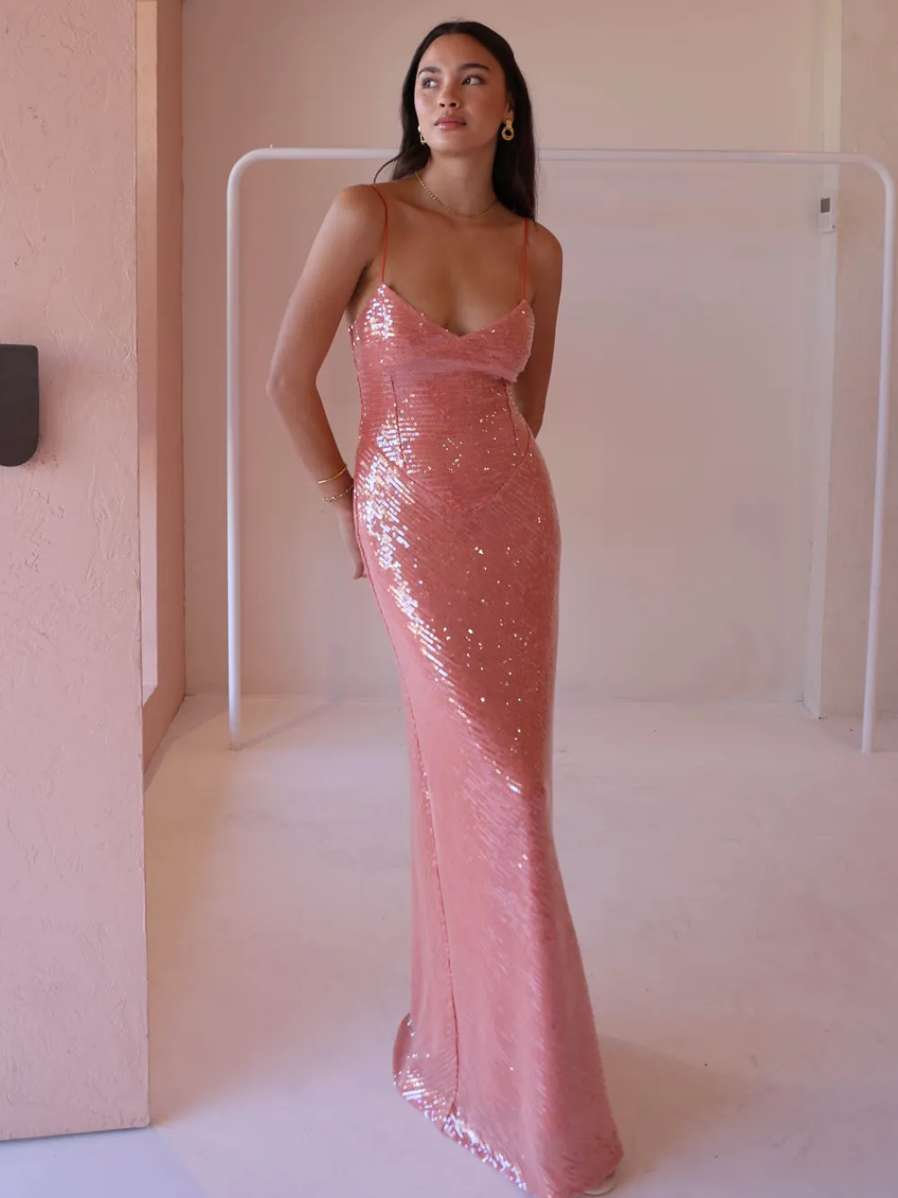 New Romantics Andy Diamond Bodice Maxi Dress in^ Party | Midi