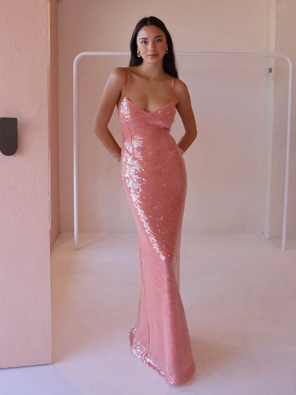 New Romantics Andy Diamond Bodice Maxi Dress in^ Party | Midi