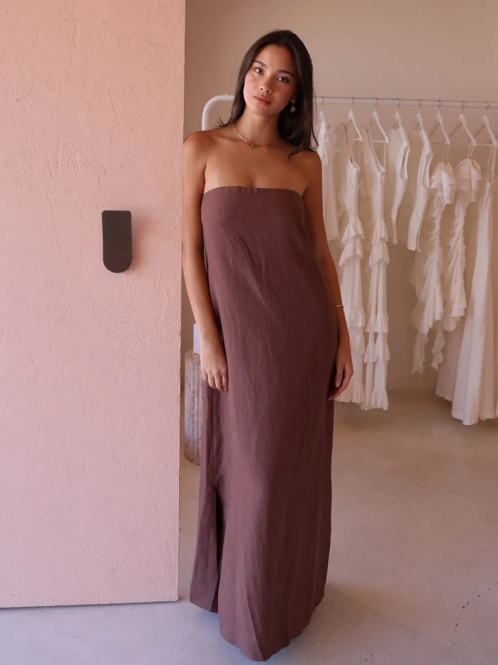 New Romantics Marc Strapless Maxi Dress in^ Party | Midi