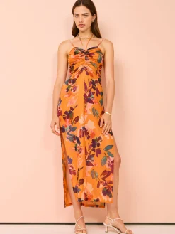 One Fell Swoop Amara Stretch Doubled Dress in^ Midi | Maxi & Gown