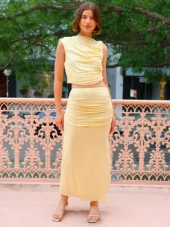One Of Others Patitz Skirt in^ Party | Black Tie