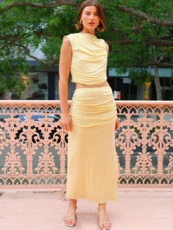 One Of Others Patitz Skirt in^ Party | Black Tie