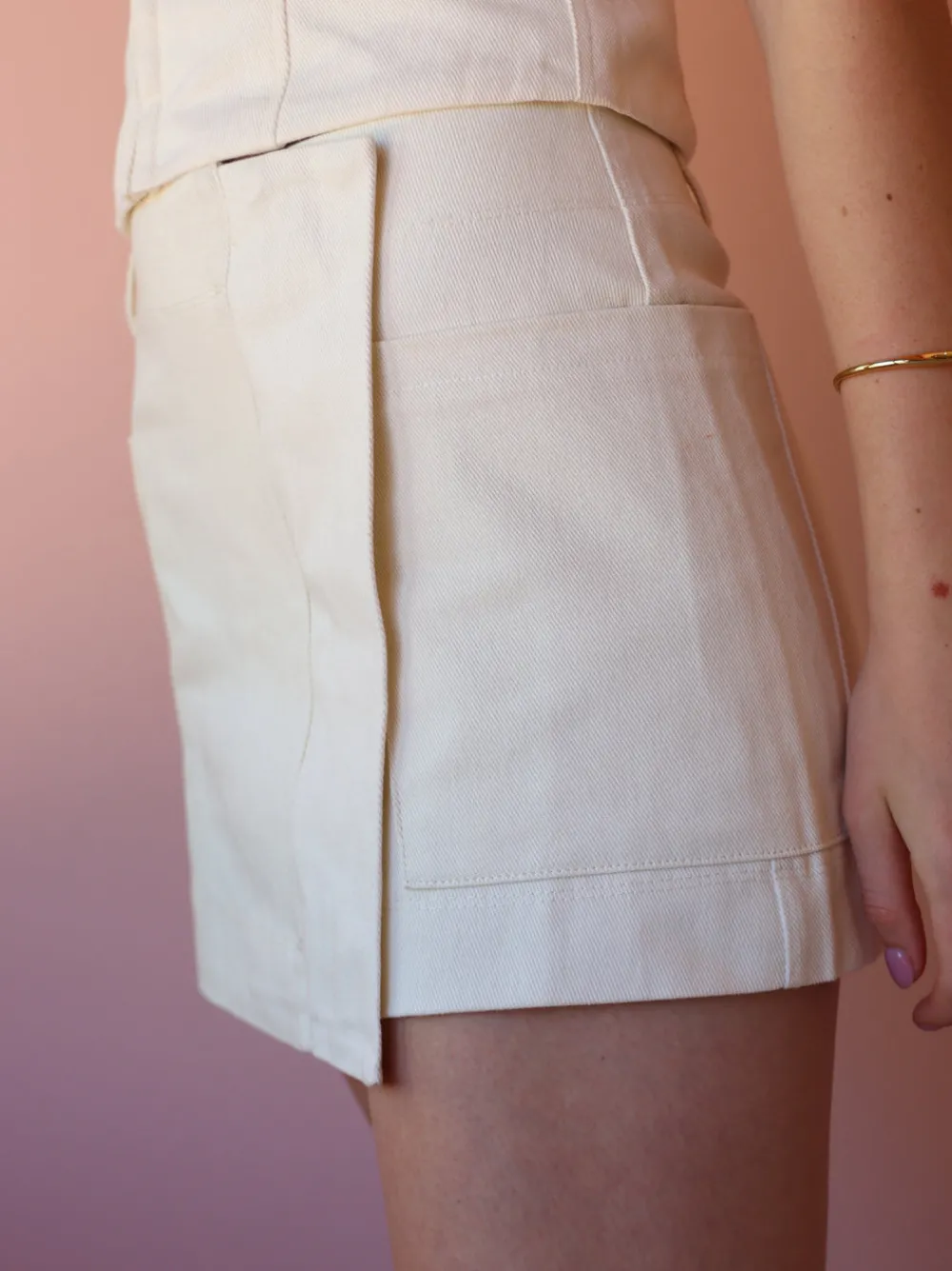 Ownley Stassie Wrap Skirt in^ Party