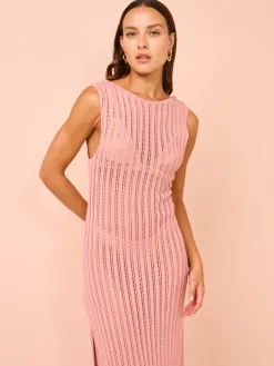 Peony Pointelle Maxi Dress in^ Midi | Maxi & Gown