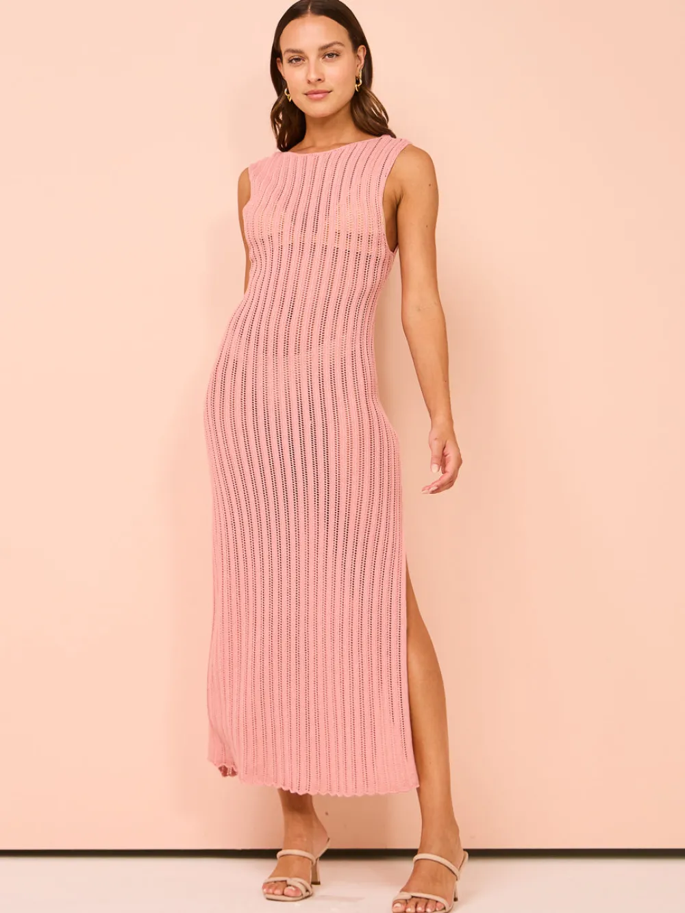 Peony Pointelle Maxi Dress in^ Midi | Maxi & Gown