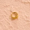 Porter Wave Croissant Ring in^ Party | Jewellery