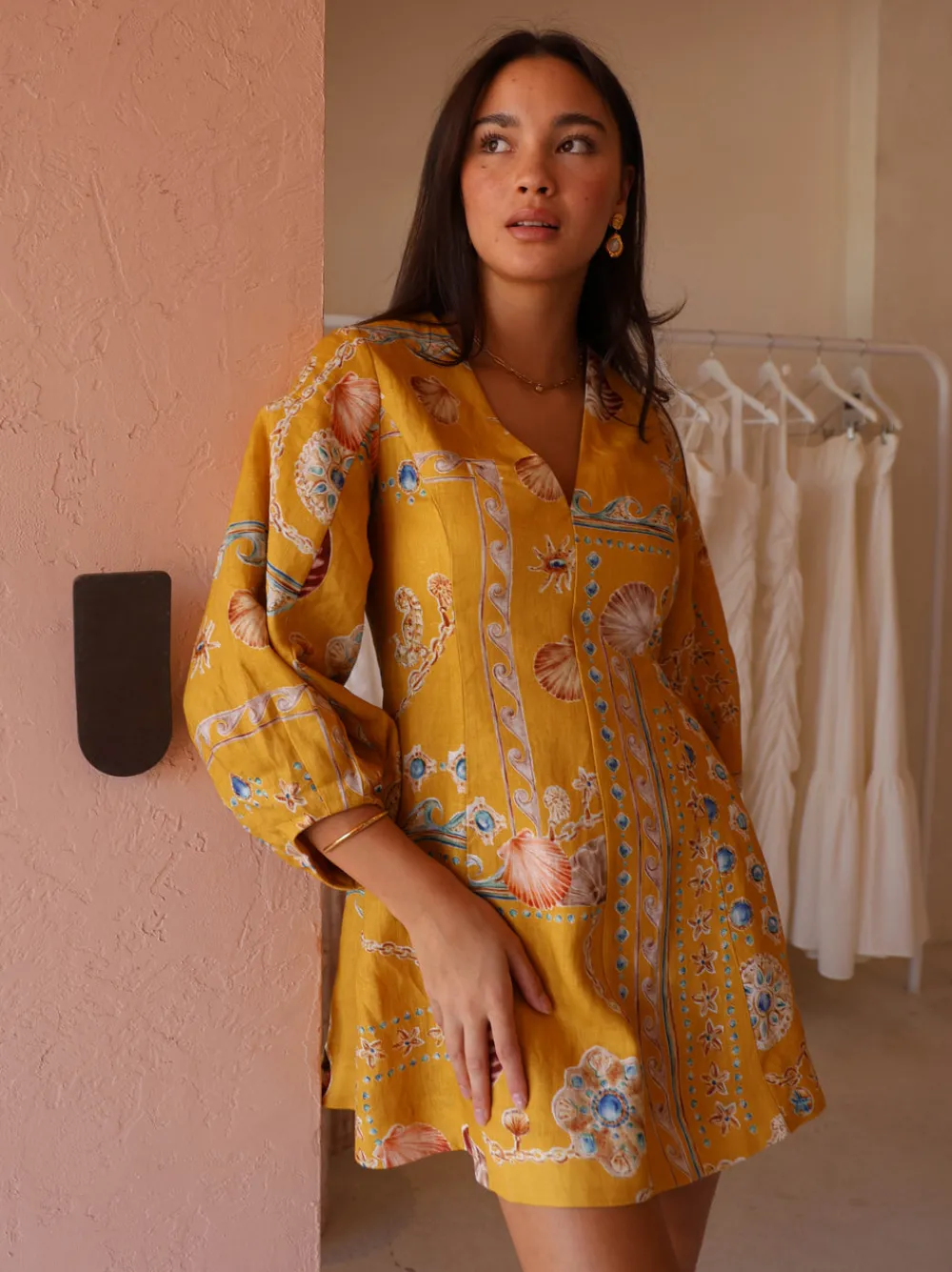 Roame Cassandra Dress in^ Party | Mini