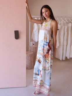 Roame Dakota Halter Dress in^ Party | Wedding Guest