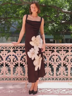 Significant Other Alia Midi Dress in^ Midi | Maxi & Gown