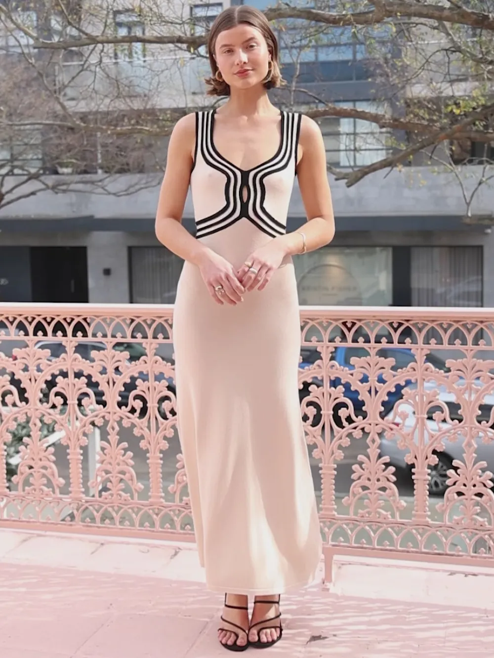Sovere Swell Knit Dress in^ Bump Friendly | Midi