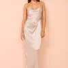 Suboo Millenia Cowl Neck Twist Strappy Maxi Dress in^ Party | Midi