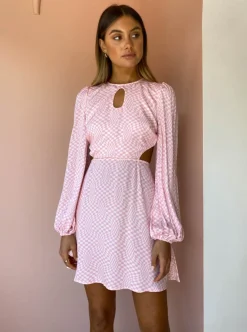 The Wolf Gang Levisa Key Hole Mini Dress in^ Mini