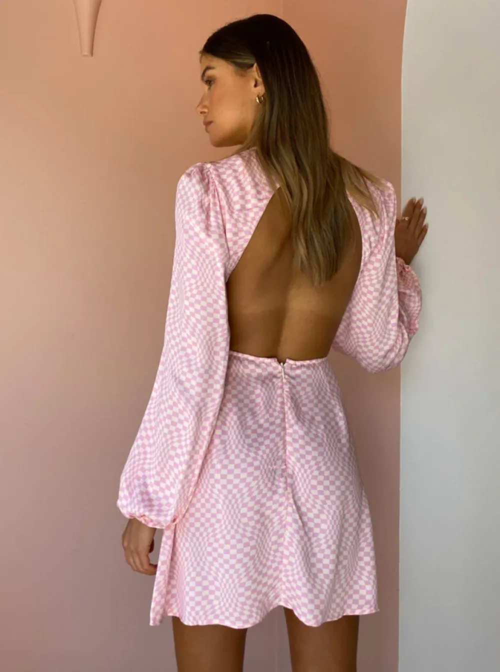 The Wolf Gang Levisa Key Hole Mini Dress in^ Mini